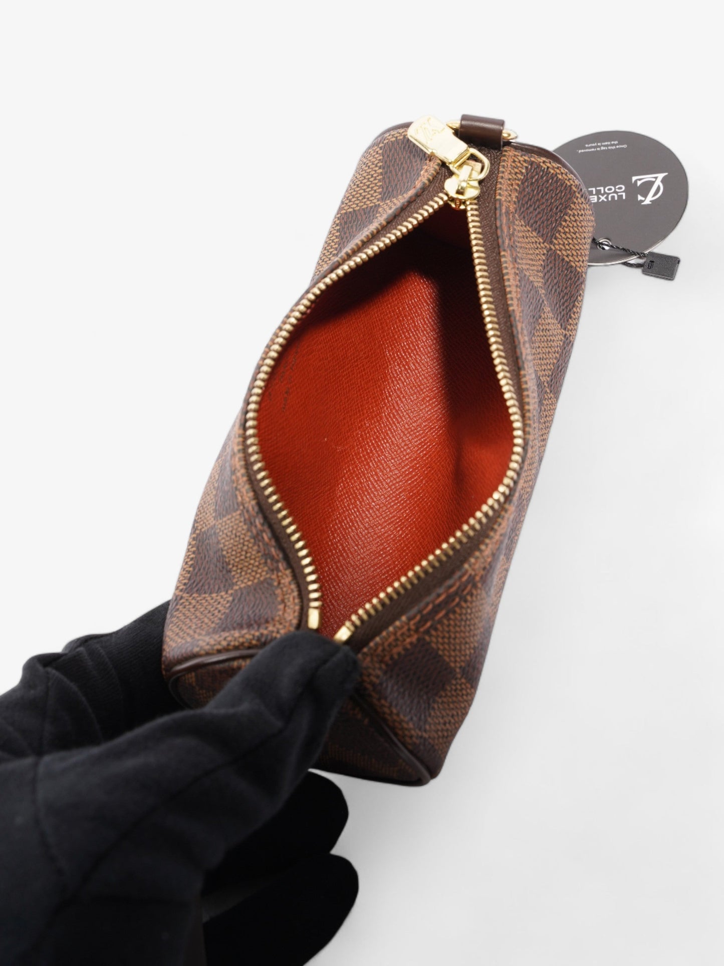 Louis Vuitton Papillon Damier Ebene Coated Canvas Mini