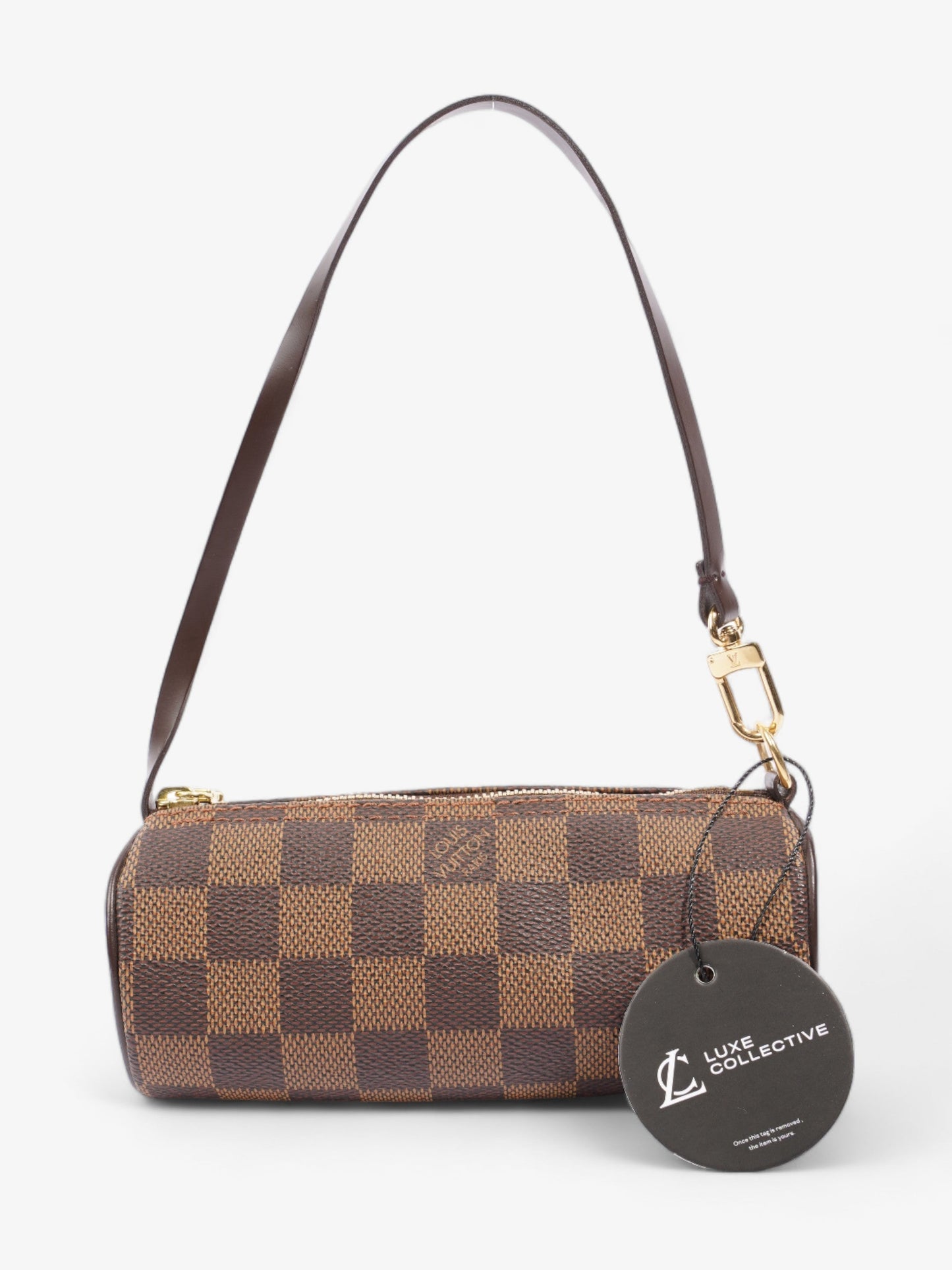 Louis Vuitton Papillon Damier Ebene Coated Canvas Mini