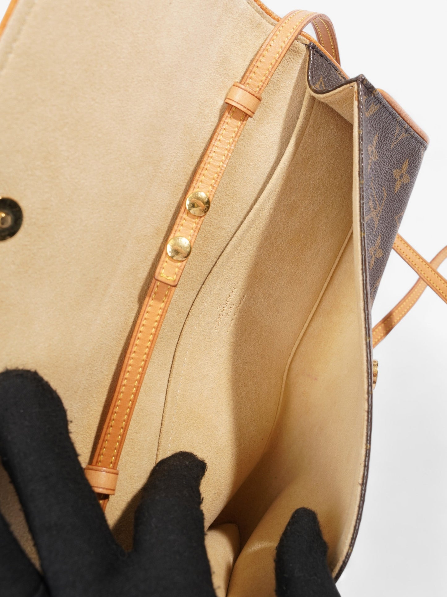 Louis Vuitton Twin Pochette Monogram Coated Canvas GM
