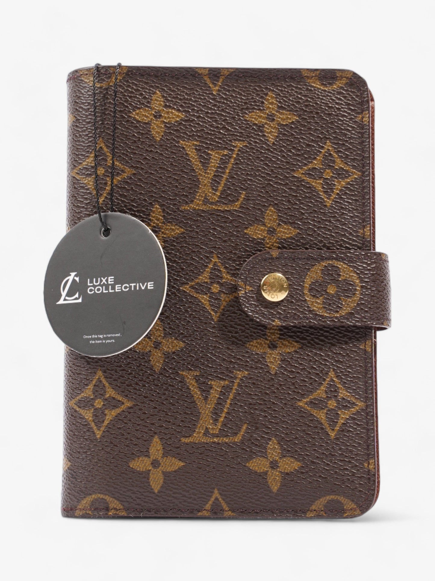 Louis Vuitton Porte Papier Zip Monogram Coated Canvas