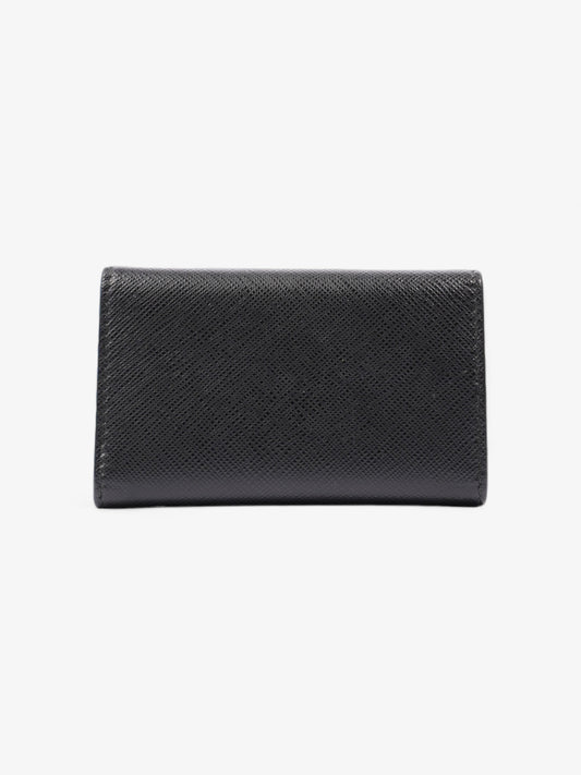 Prada Key Case Black Saffiano Leather