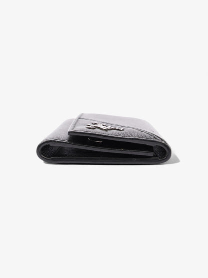 Prada Key Case Black Saffiano Leather