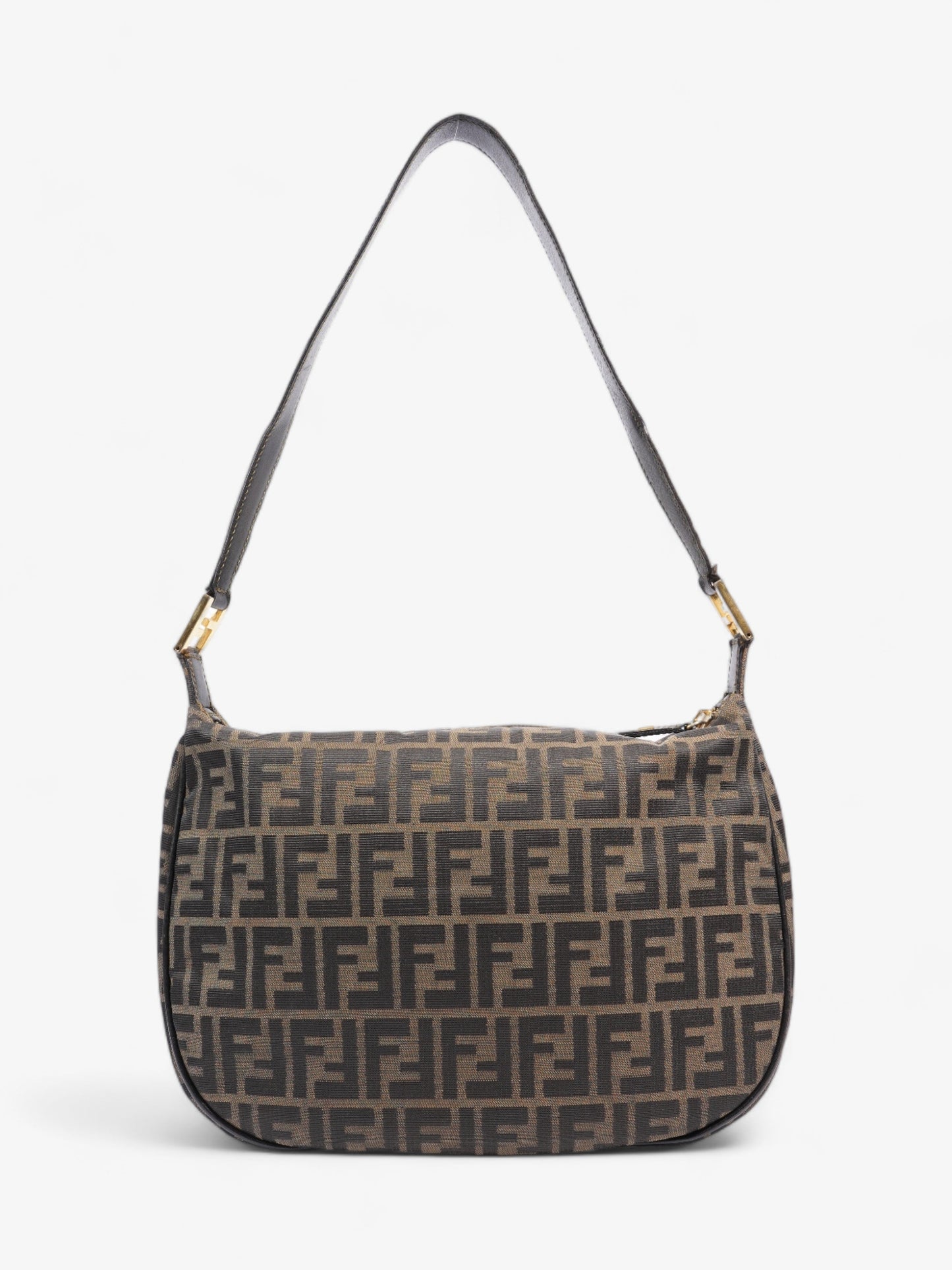 Fendi Shoulder Bag Zucca Canvas