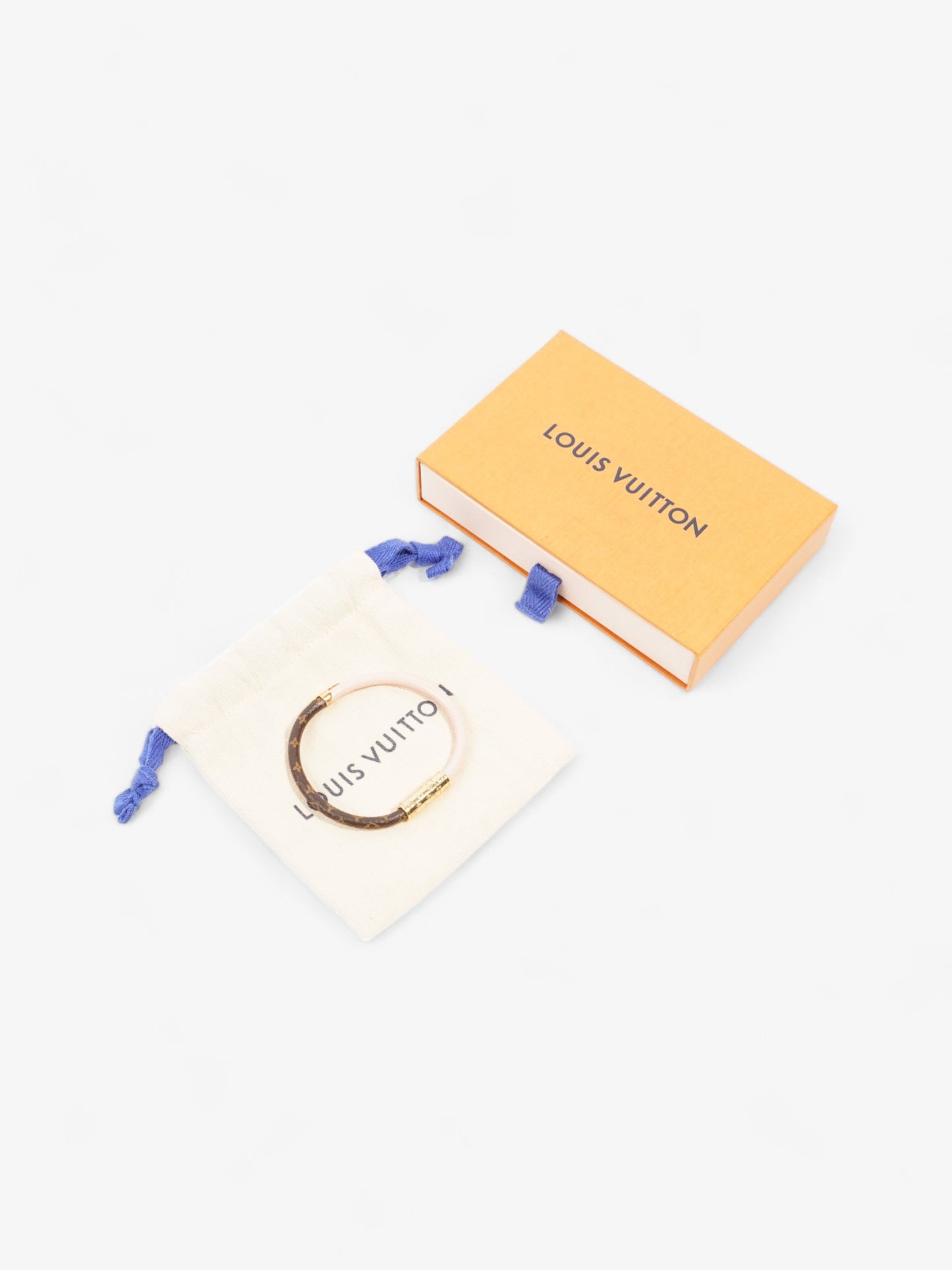 Louis Vuitton Daily Confidential Bracelet Monogram / Pink Leather