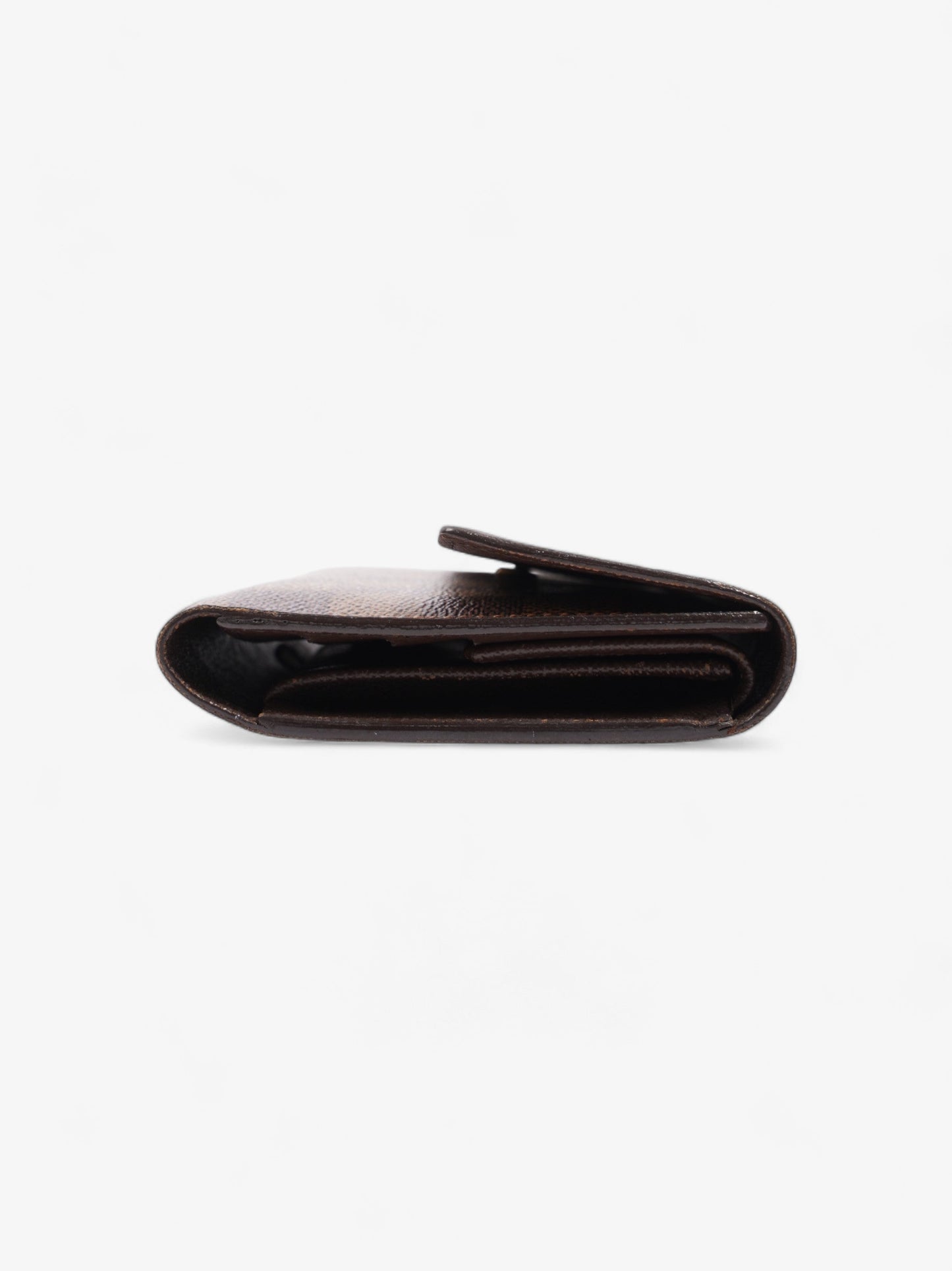 Louis Vuitton Sarah Wallet Damier Ebene Coated Canvas