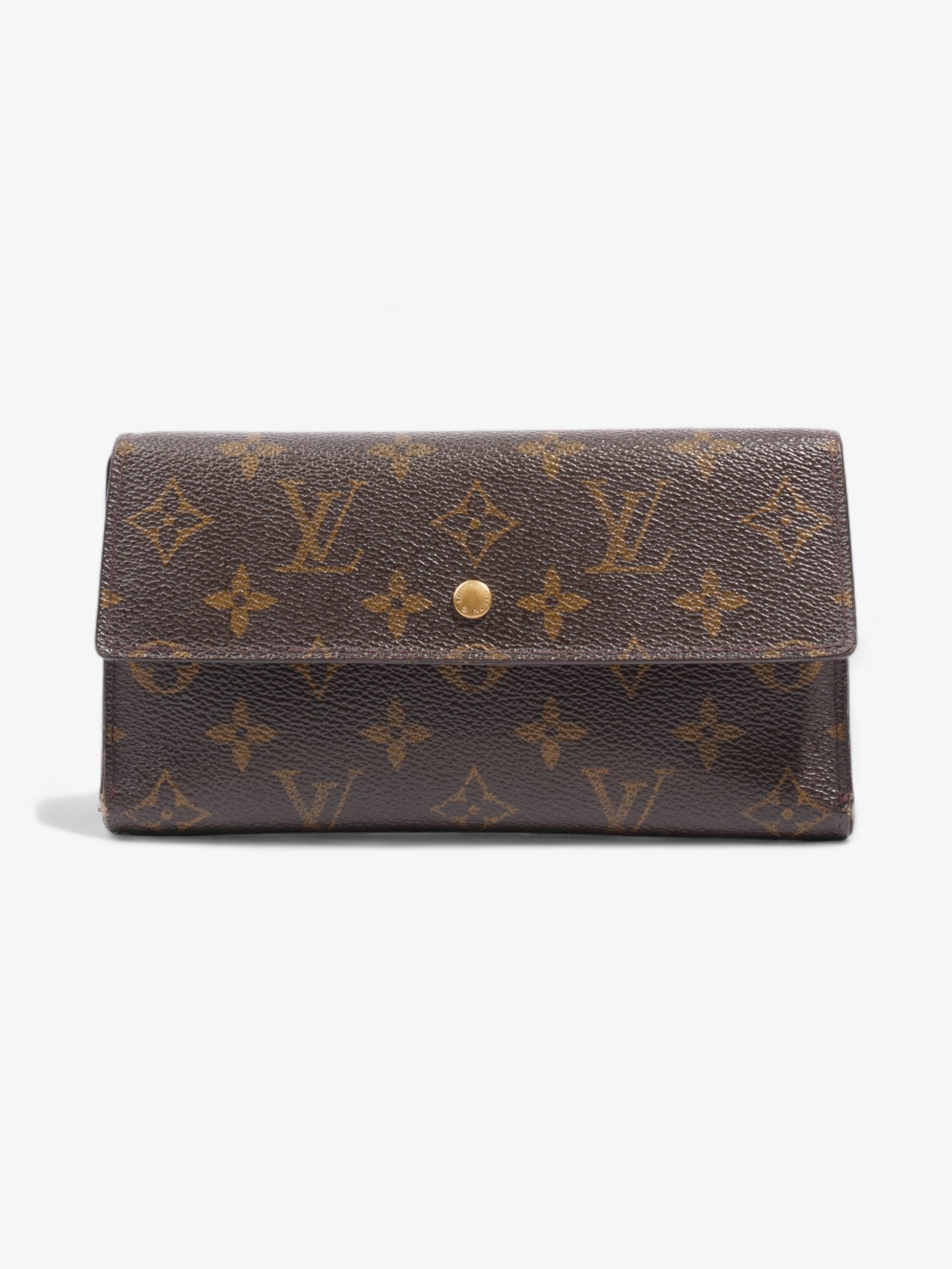 Louis Vuitton Porte Tresor International Wallet Monogram Coated Canvas
