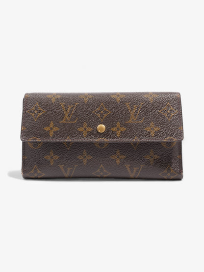 Louis Vuitton Porte Tresor International Wallet Monogram Coated Canvas
