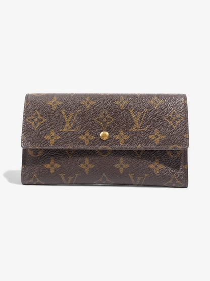 Louis Vuitton Porte Tresor International Wallet Monogram Coated Canvas