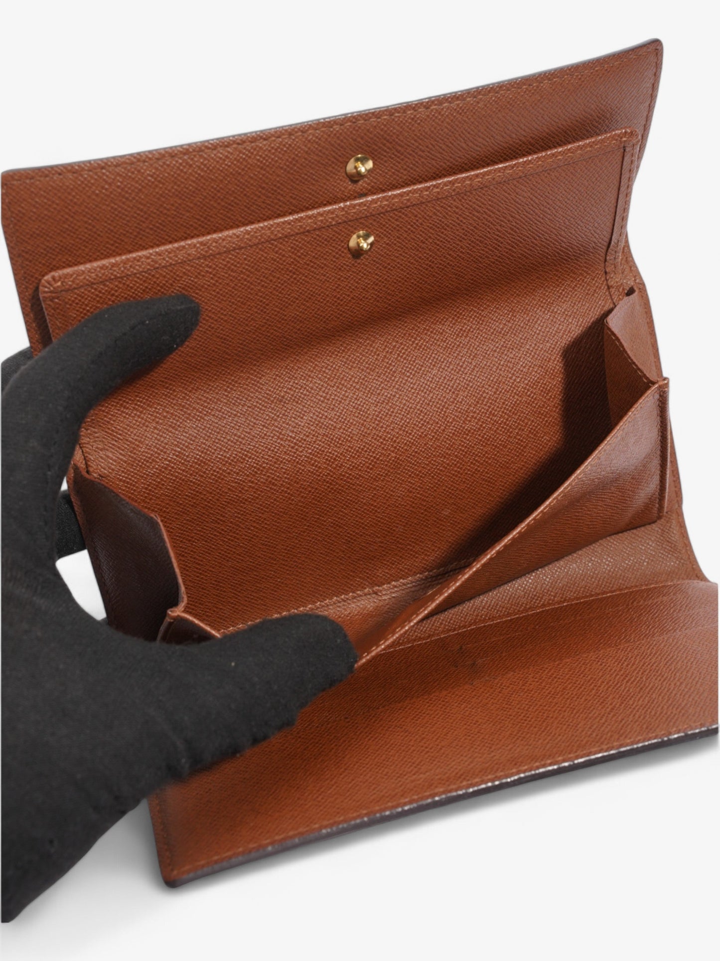 Louis Vuitton Porte Tresor International Wallet Monogram Coated Canvas
