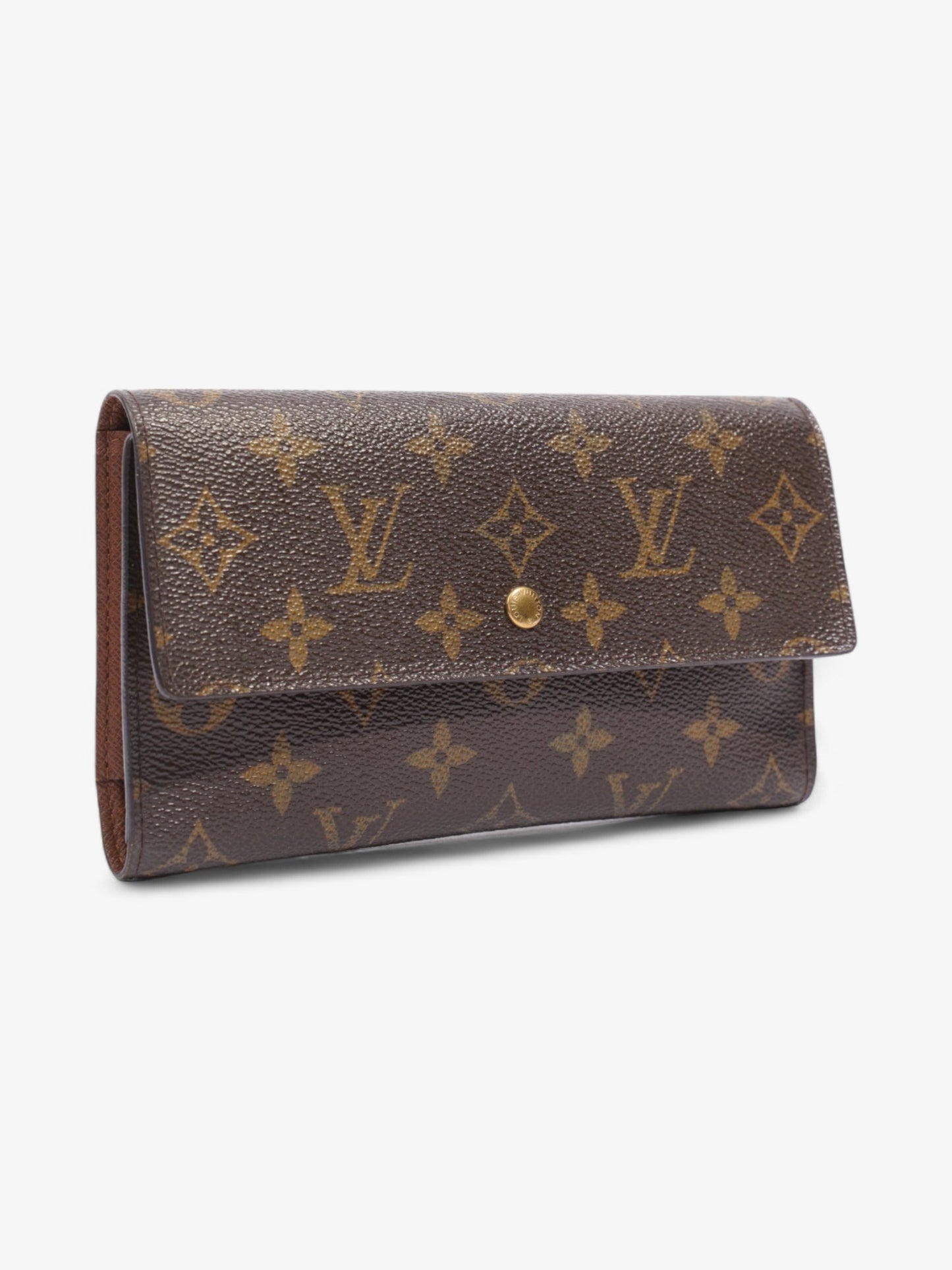 Louis Vuitton Porte Tresor International Wallet Monogram Coated Canvas