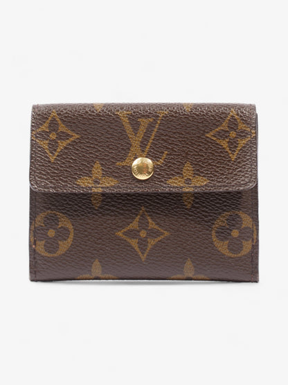Louis Vuitton Porte Monnaie Cartes Monogram Coated Canvas