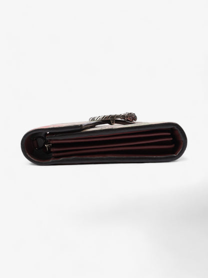 Gucci Dionysus Chain Wallet GG Supreme / Bloom Coated Canvas