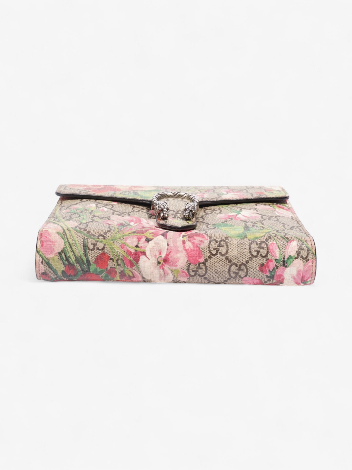 Gucci Dionysus Chain Wallet GG Supreme / Bloom Coated Canvas