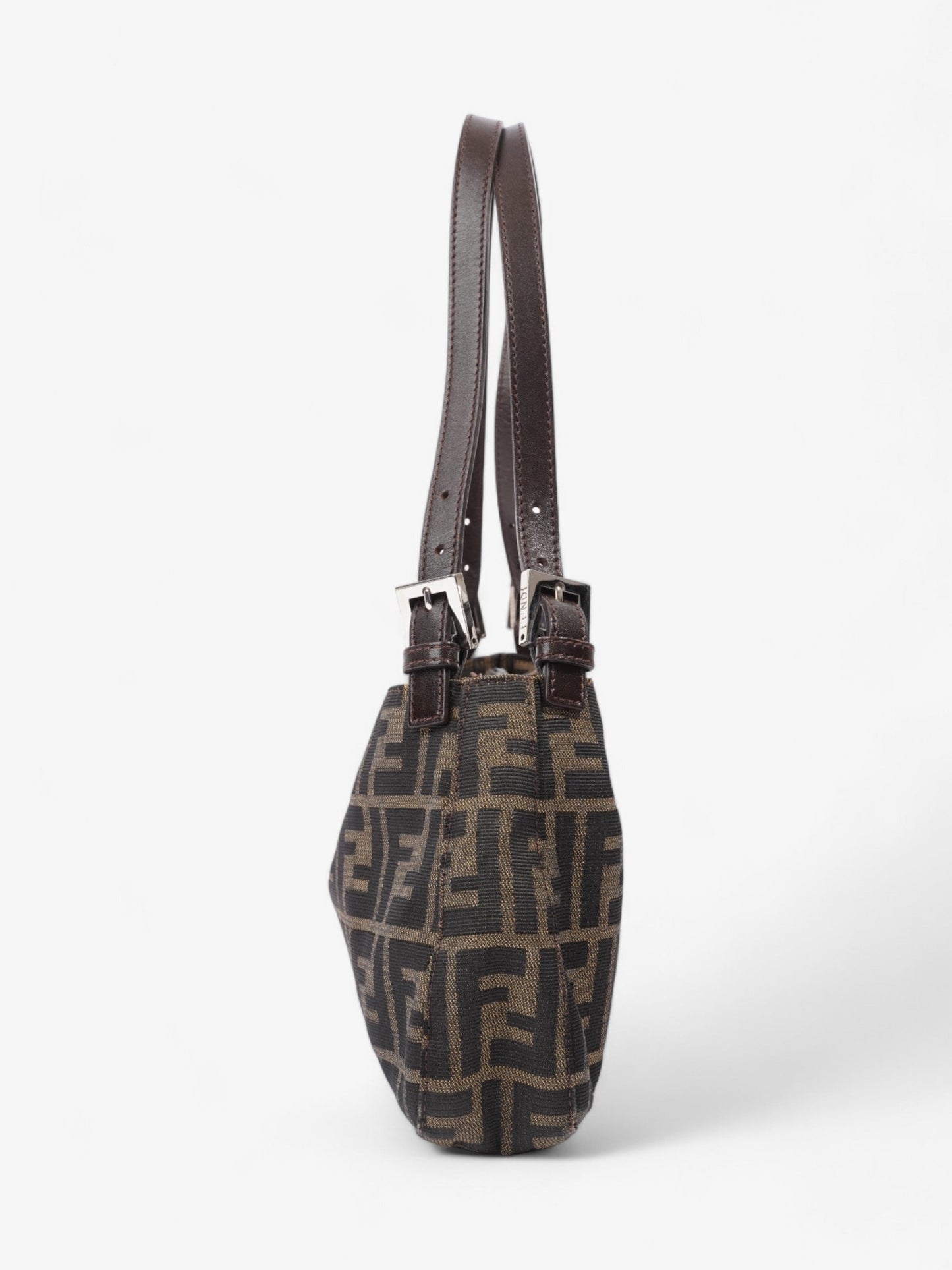 Fendi Mamma Baguette Brown Zucca Canvas