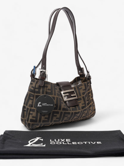 Fendi Mamma Baguette Brown Zucca Canvas