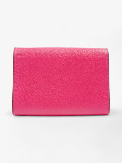 Gucci Dionysus Chain Wallet Neon Pink Leather