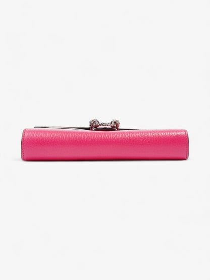 Gucci Dionysus Chain Wallet Neon Pink Leather