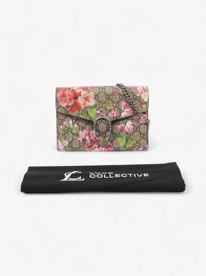 Gucci Dionysus Chain Wallet Supreme / Bloom Coated Canvas