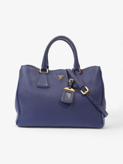 Prada Vitello Daino  Blue  Saffiano Leather