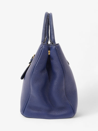 Prada Vitello Daino  Blue  Saffiano Leather