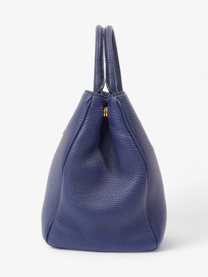 Prada Vitello Daino  Blue  Saffiano Leather