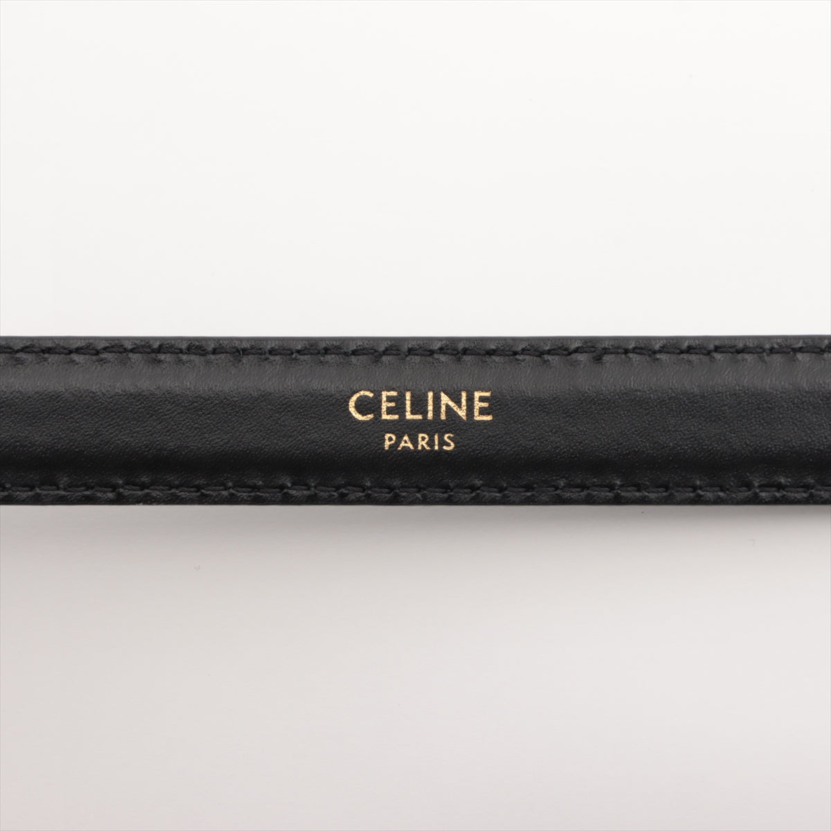 Celine Small Triomphe 75cm Black Belt