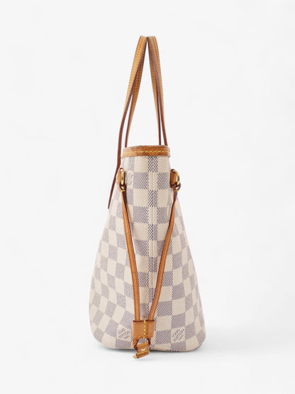 Louis Vuitton Neverfull Damier Azur Coated Canvas PM