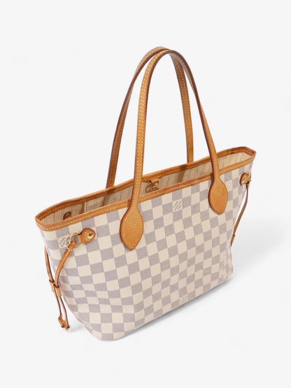Louis Vuitton Neverfull Damier Azur Coated Canvas PM