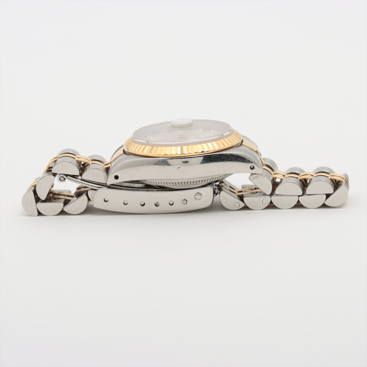 Rolex Datejust 26mm Two Toned with Diamonds Silver Face Watch