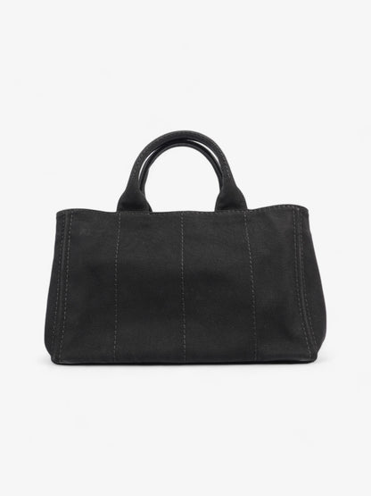Prada Canapa Logo Black Canvas