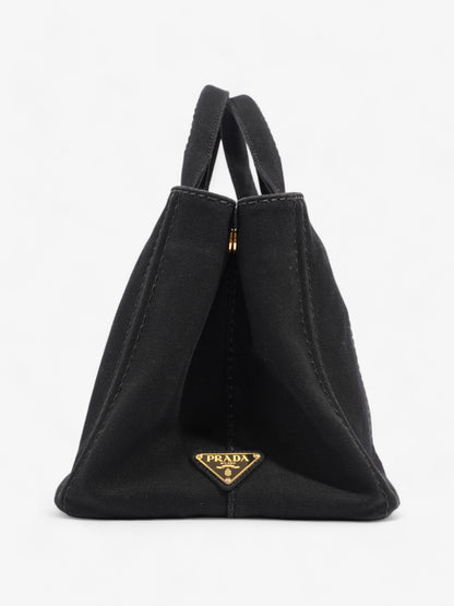 Prada Canapa Logo Black Canvas