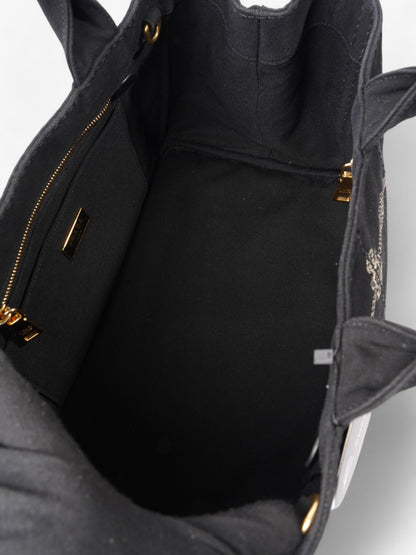 Prada Canapa Logo Black Canvas