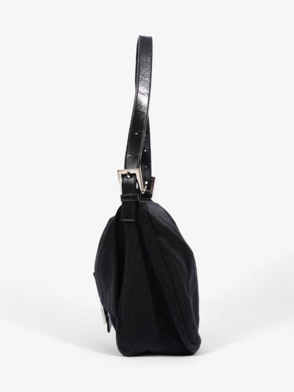 Fendi Mamma Baguette Black Canvas