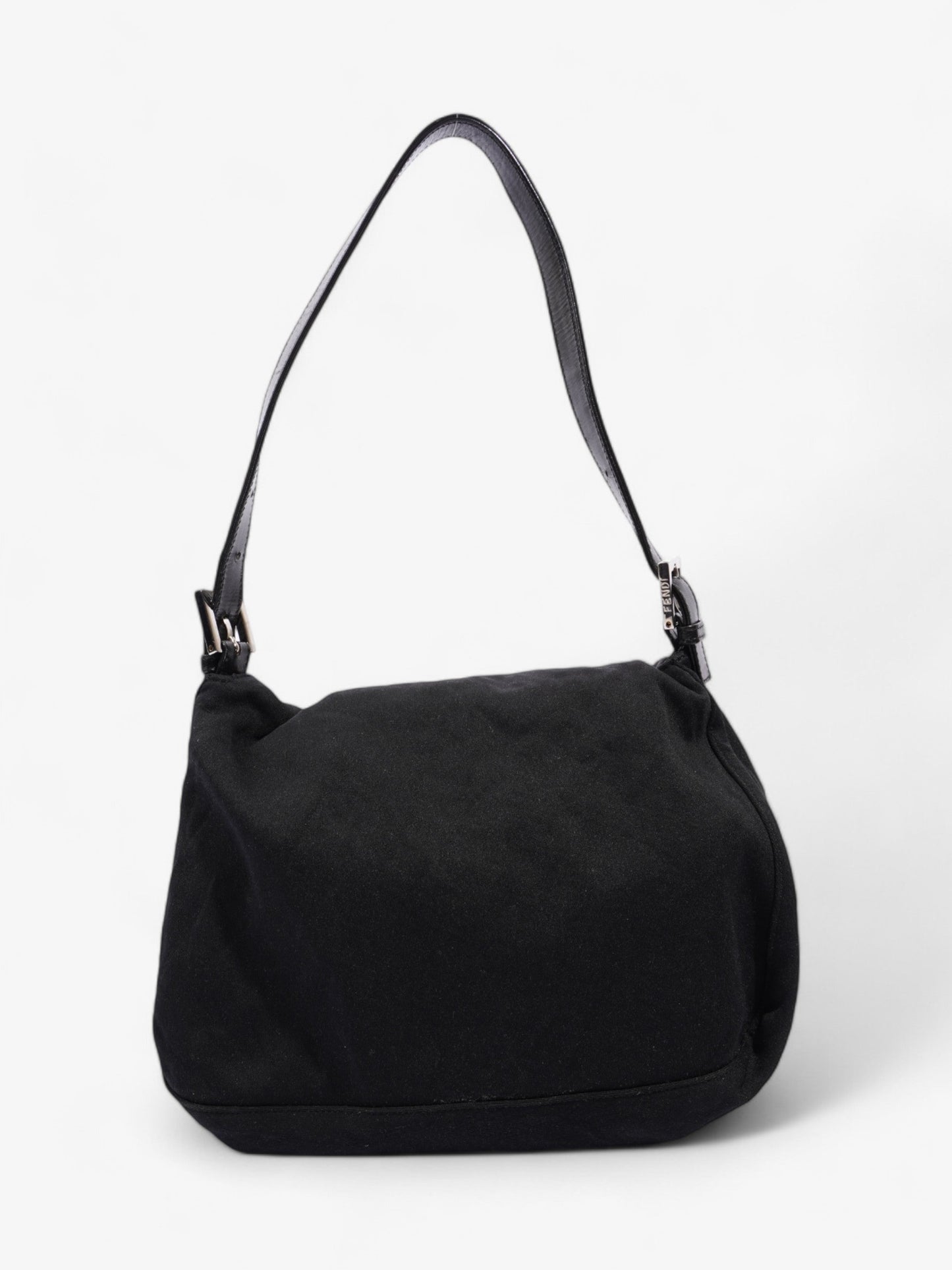 Fendi Mamma Baguette Black Canvas