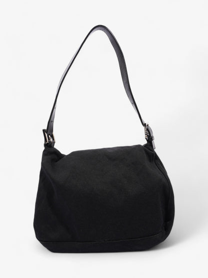 Fendi Mamma Baguette Black Canvas