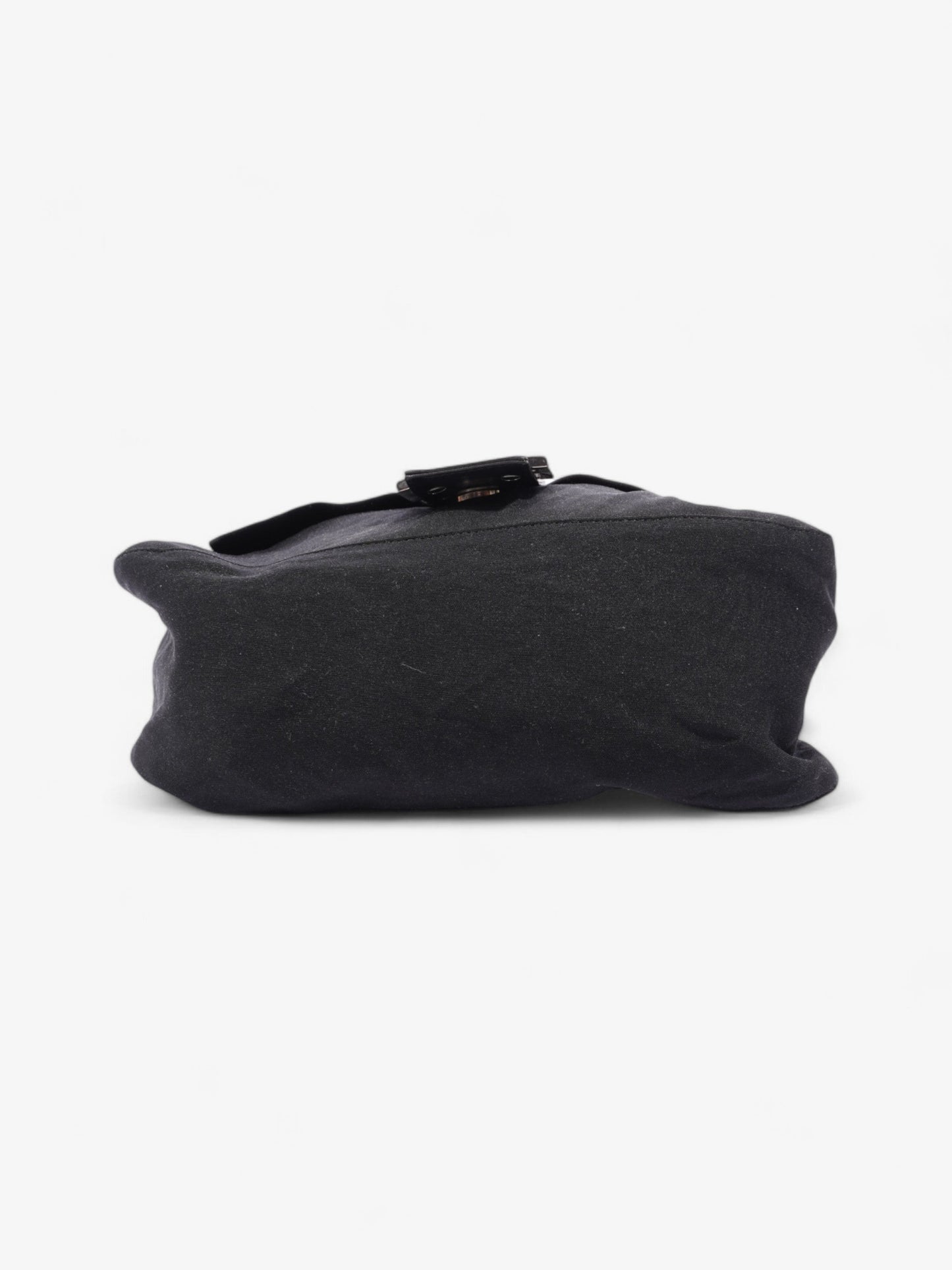 Fendi Mamma Baguette Black Canvas