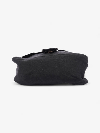 Fendi Mamma Baguette Black Canvas