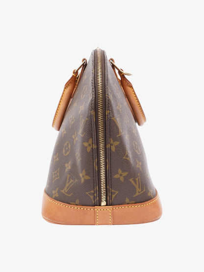 Louis Vuitton Alma Monorgam Coated Canvas PM