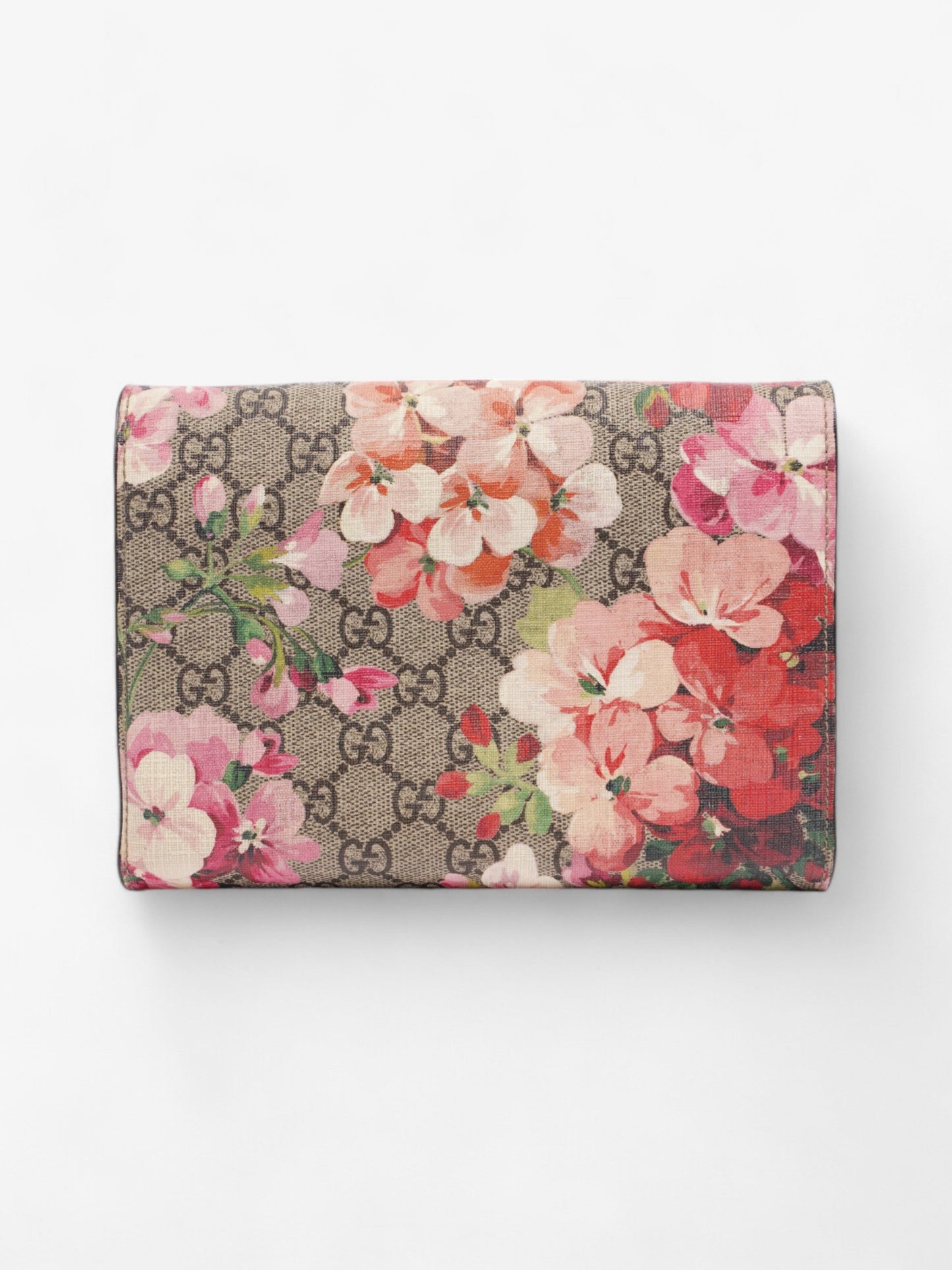 Gucci Dionysus Chain Wallet Supreme / Bloom Coated Canvas