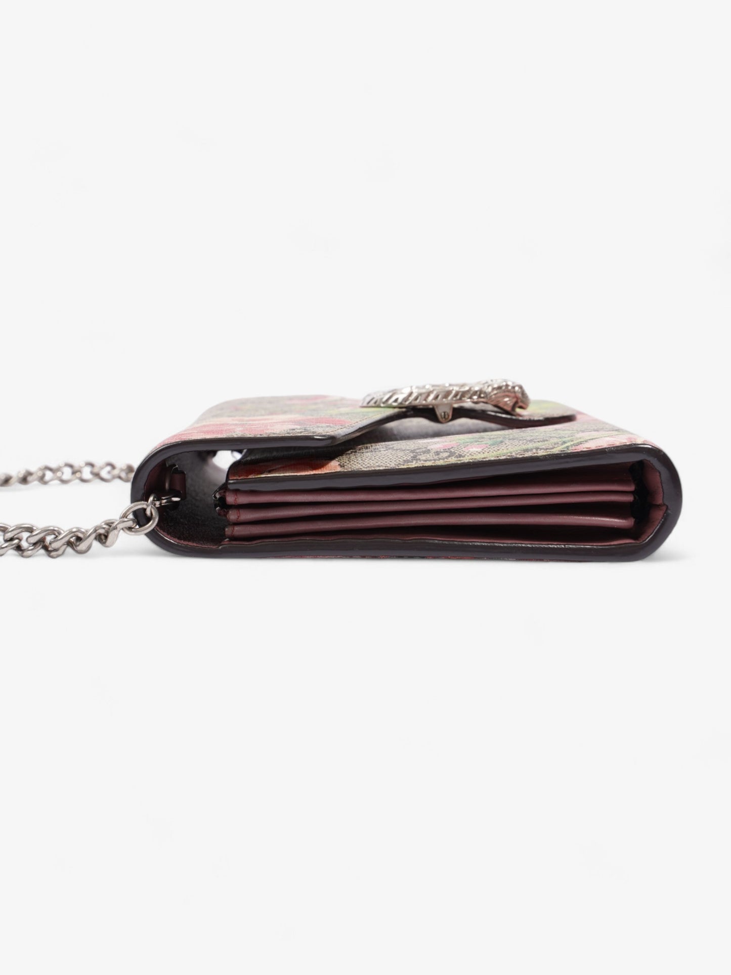 Gucci Dionysus Chain Wallet Supreme / Bloom Coated Canvas