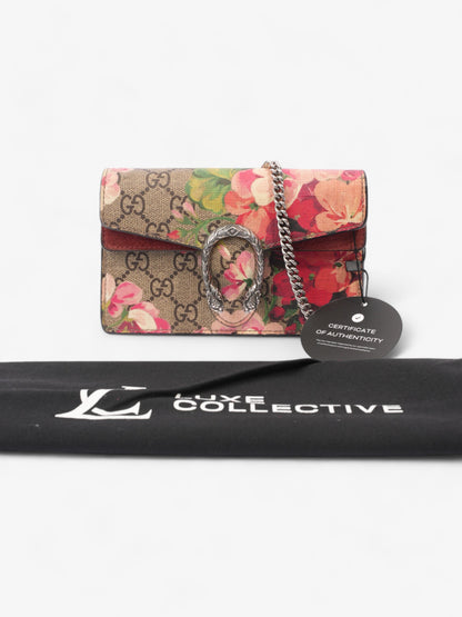 Gucci Dionysus Supreme / Bloom Coated Canvas Super Mini