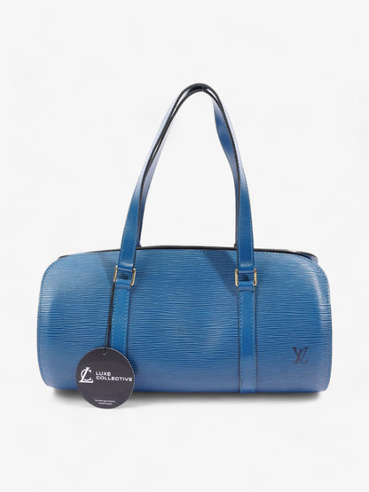 Louis Vuitton Soufflot Blue Epi Leather