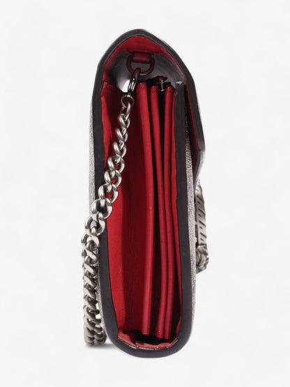 Gucci Dionysus Chain Wallet GG Supreme Coated Canvas