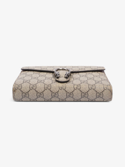 Gucci Dionysus Chain Wallet GG Supreme Coated Canvas