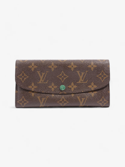 Louis Vuitton Emilie Wallet Monogram Coated Canvas