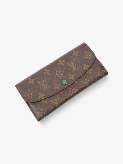 Louis Vuitton Emilie Wallet Monogram Coated Canvas
