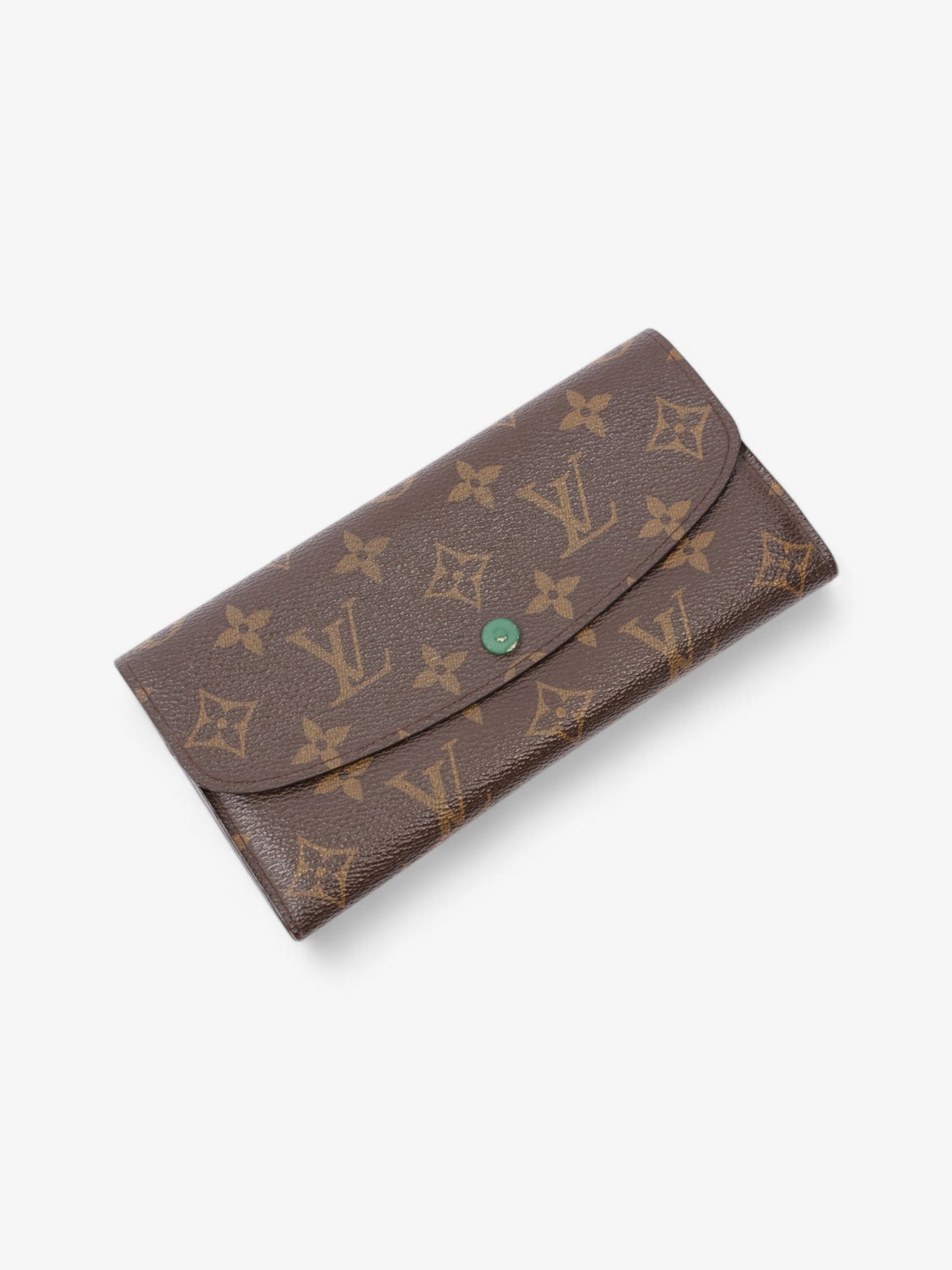 Louis Vuitton Emilie Wallet Monogram Coated Canvas