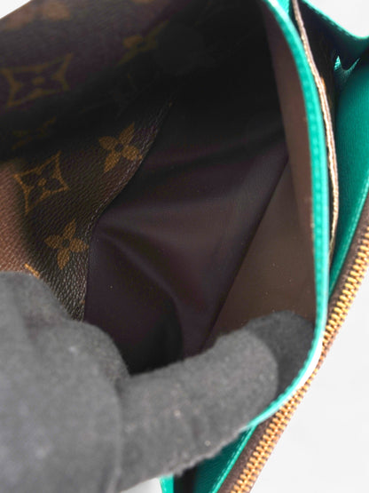 Louis Vuitton Emilie Wallet Monogram Coated Canvas