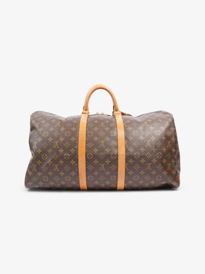 Louis Vuitton Keepall Bandouliere Monogram Coated Canvas 55