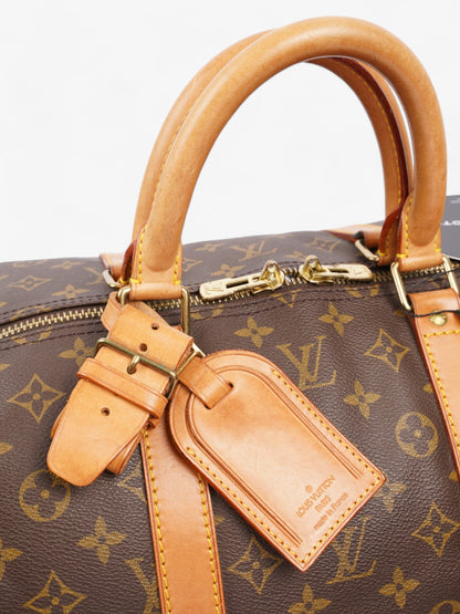 Louis Vuitton Keepall Bandouliere Monogram Coated Canvas 55